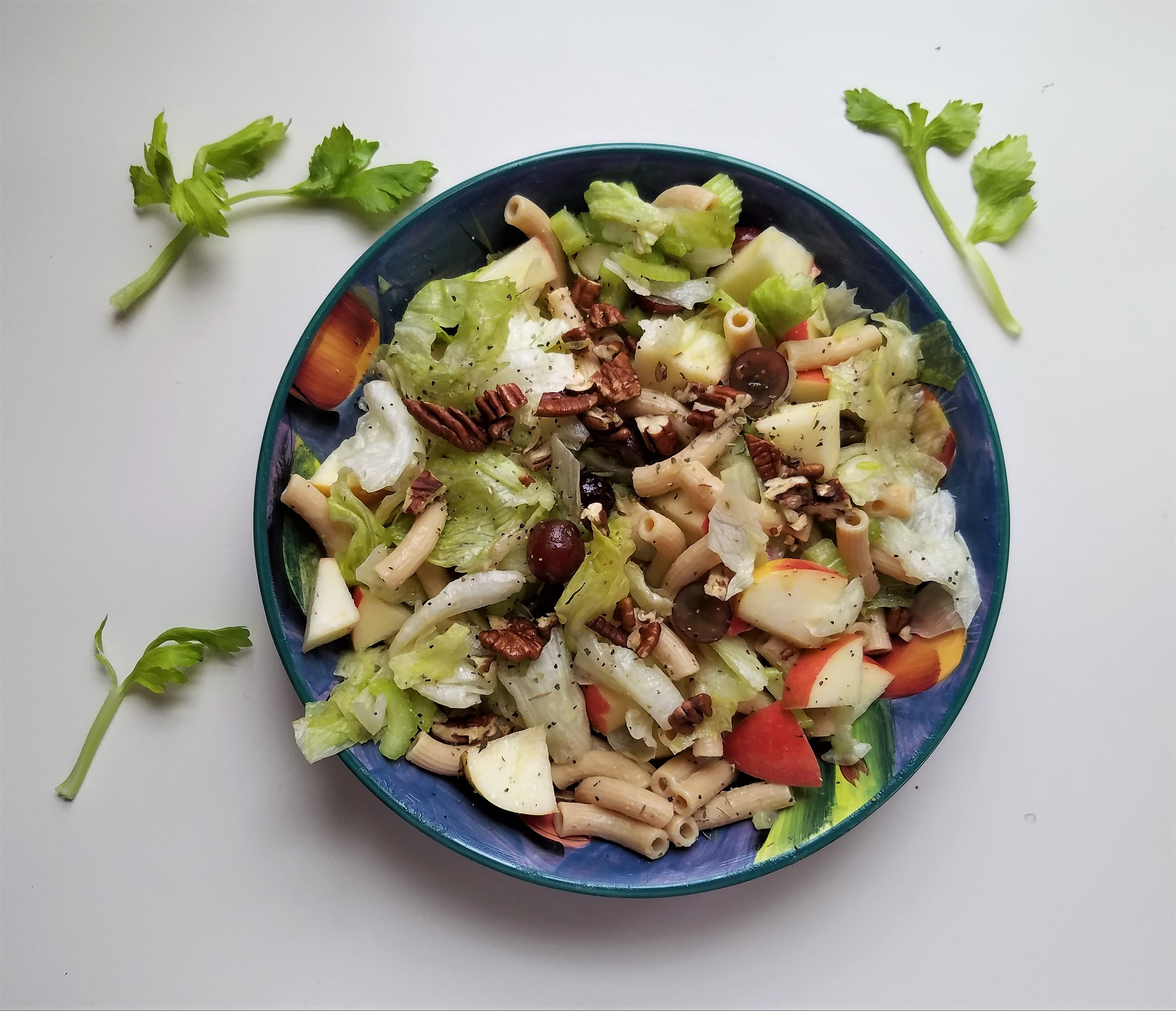 Fresh and Fruity Iceberg Salad with for May