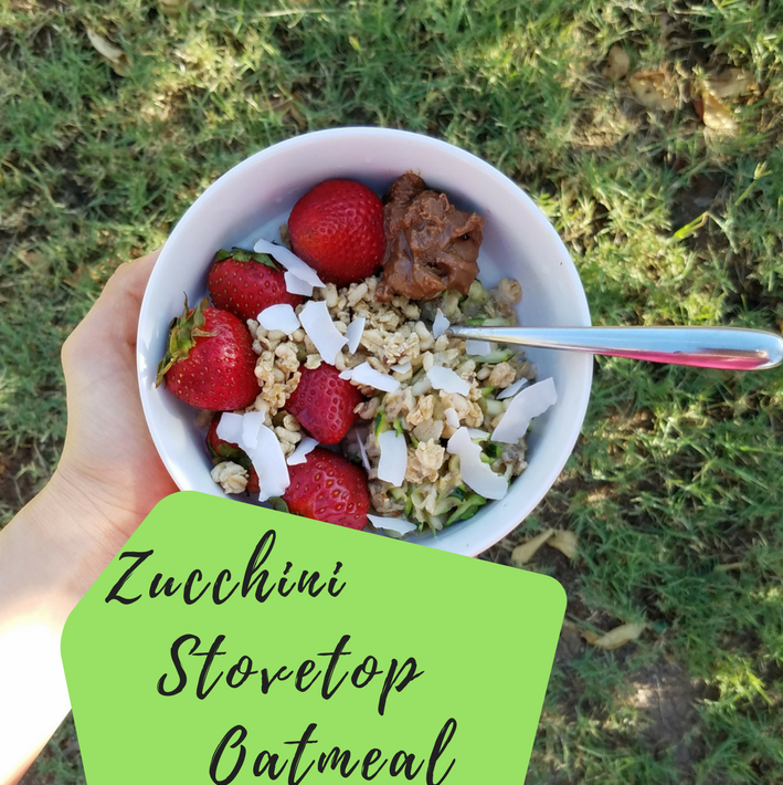 Zucchini Stovetop Oatmeal