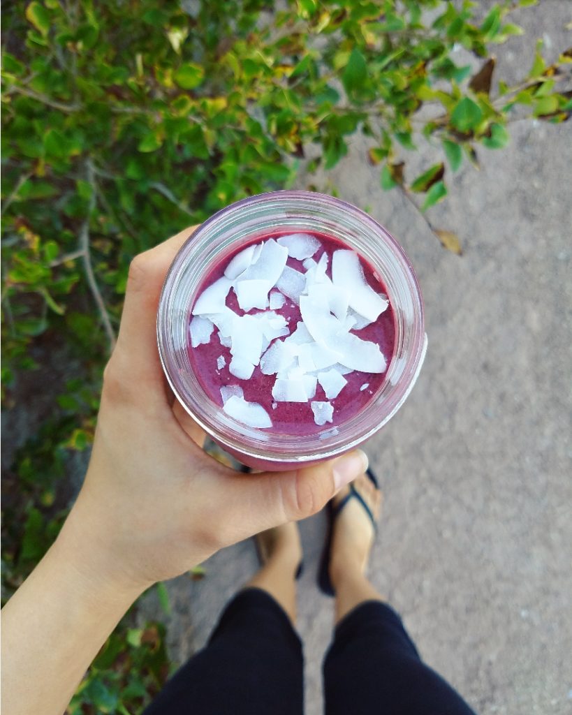 beet and greens smoothie