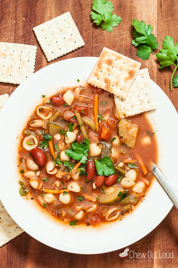 minestrone soup