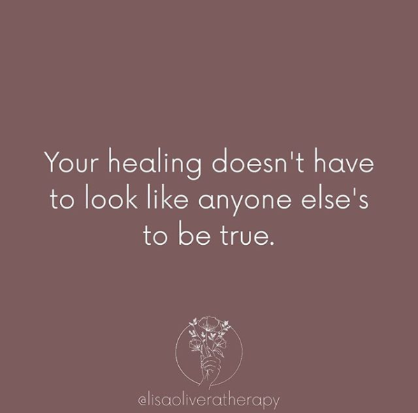 lisaoliveratherapy healing quote