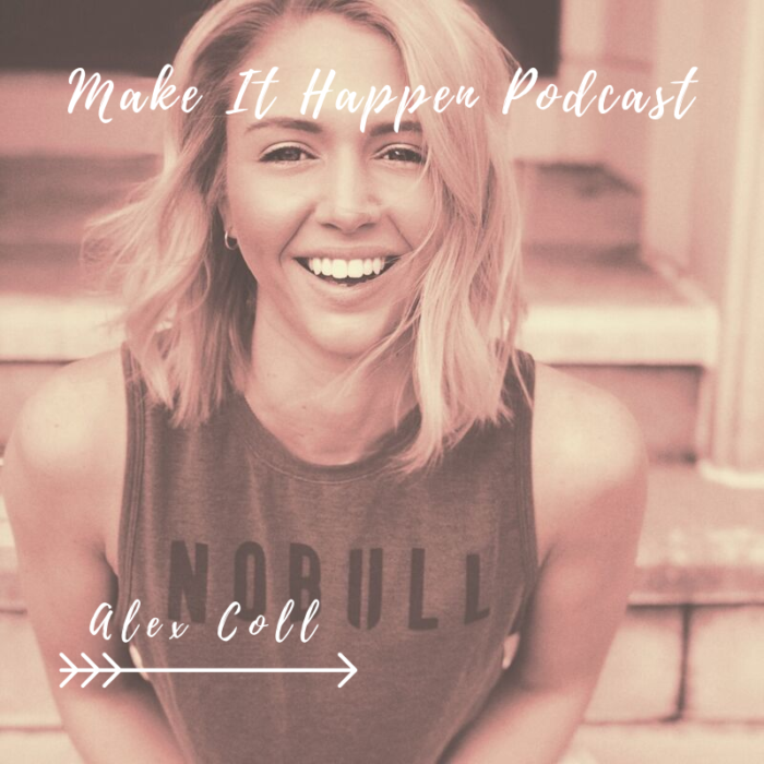 S1 E9 Alex Coll aka FITLICITY on the Make It Happen Podcast