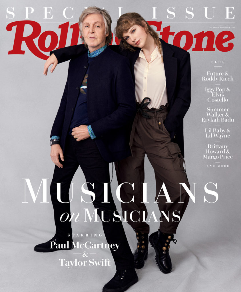 paul mccartney taylor swift rolling stone